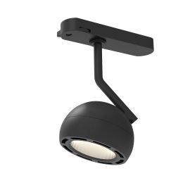 Spot LED directionabil pentru sina trifazata MAXLIGHT, HOSHI negru