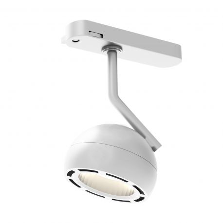 Spoturi, Proiectoare pe sina - Spot LED directionabil pentru sina trifazata MAXLIGHT, HOSHI alb