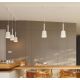 Spoturi, Proiectoare pe sina - Pendul pentru sina trifazata MAXLIGHT, TULIPE alb