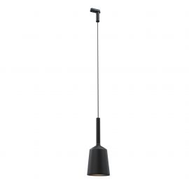 Spoturi, Proiectoare pe sina - Pendul pentru sina trifazata MAXLIGHT, TULIPE negru