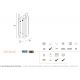 Aplice, corpuri de iluminat pentru pereti - Aplica de perete LED dimabila design Premium Class Quality ORGANIC