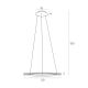 Candelabre, Lustre - Lustra suspendata LED dimabila design modern QUEEN auriu periat, 50cm