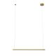 Pendule, Lustre suspendate - Lustra LED dimabila design modern TRIO auriu periat