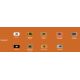 Pendule, Lustre suspendate - Lustra LED dimabila design modern TRIO auriu periat