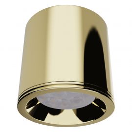 Plafoniere cu spoturi, Spoturi aplicate - Spot aplicat design minimalist cu protectie IP65 FORM auriu periat