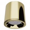 Spot aplicat design minimalist cu protectie IP65 FORM auriu periat