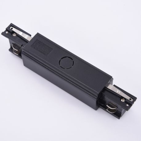 Accesorii iluminat - Accesoriu, conector liniar electrificat pentru sina Track si GIPS