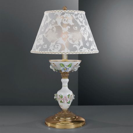 Veioze - Veioza design italian din alama si portelan 9100