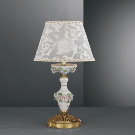Veioze - Veioza design italian din alama si portelan 9100