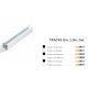Accesorii iluminat - Sina trifazata neagra TRACK 2m AZ2975