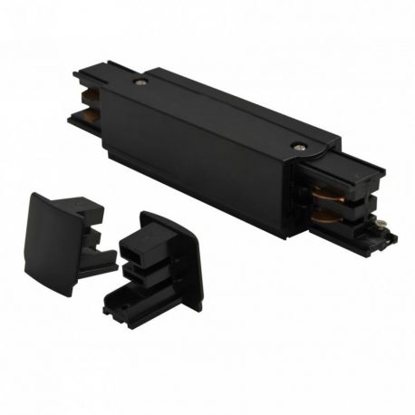 Accesorii iluminat - Accesoriu sina trifazata, set profil intermediar electrificat + 2 capetii decor AZ2977