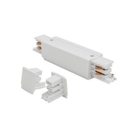 Accesorii iluminat - Accesoriu sina trifazata, set profil intermediar electrificat + 2 capetii decor AZ2978