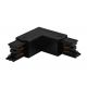 Accesorii iluminat - Accesoriu, Conector negru L-CONNECTOR pentru sina trizazata TRACK ZZ
