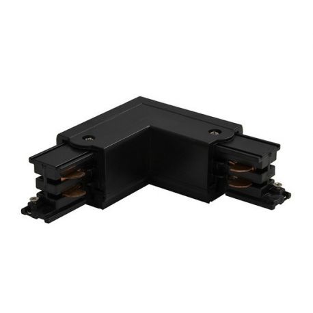 Accesorii iluminat - Accesoriu, Conector negru L-CONNECTOR pentru sina trizazata TRACK ZZ
