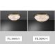 Plafoniere - Plafoniera clasica design italian 8000, diametru 30cm