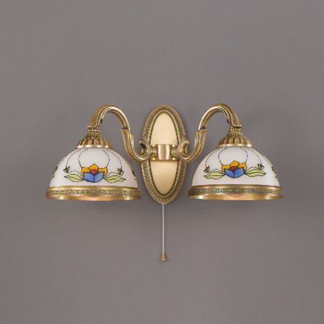 Aplice, corpuri de iluminat pentru pereti - Aplica de perete clasica design italian 9400