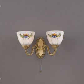 Aplice, corpuri de iluminat pentru pereti - Aplica de perete clasica design italian 9450