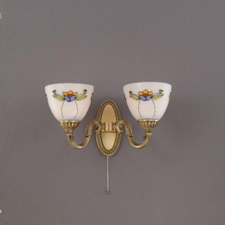 Aplice, corpuri de iluminat pentru pereti - Aplica de perete clasica design italian 9450