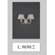 Candelabre, Lustre - Candelabru clasic cu 3 brate design italian din alama 9690