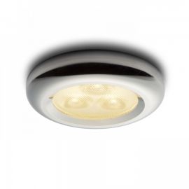 Spot LED incastrabil pentru tavan ESTA crom