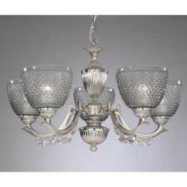 Candelabre, Lustre - Candelabru cu 5 brate design italian din alama 9851