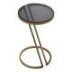 Masute Living - Masuta auxiliara design LUX Falcone Vintage brass