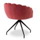 Scaune - Scaun pivotant design elegant LUX Luzern, Savona faded red
