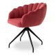 Scaune - Scaun pivotant design elegant LUX Luzern, Savona faded red