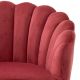 Scaune - Scaun pivotant design elegant LUX Luzern, Savona faded red