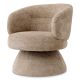 Scaune - Scaun pivotant design elegant LUX Liberty, Lyssa sand