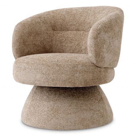 Scaune - Scaun pivotant design elegant LUX Liberty, Lyssa sand