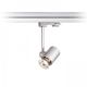 Proiectoare LED spatii comerciale - Spot pe sina pentru sinele trifazate EUTRAC, FAX GU10 gri argintiu