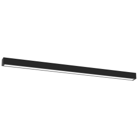 Plafoniere - Plafoniera design liniar Lungo negru 124cm