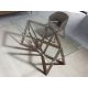 Mese dining - Masa de sufragerie in stil modern cu blat din sticla 180x90cm