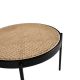 Masute Living - Masuta de cafea rotunda design modern Rattan