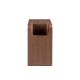 Masute Living - Masuta auxiliara cu spatiu pentru depozitare Walnut Wood