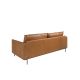Canapele - Canapea 3 locuri eleganta, design LUX Buffalo brown