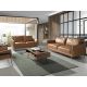Canapele - Canapea 3 locuri eleganta, design LUX Buffalo brown