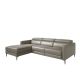 Coltar LUX design italian cu sezlong stanga si functia relax Serena
