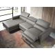 Coltare - Coltar LUX design italian cu sezlong stanga si functia relax Serena