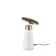 Veioze - Veioza, Lampa de masa design LUX LED dimabil Calacatta marble white