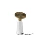 Veioze - Veioza, Lampa de masa design LUX LED dimabil Calacatta marble white