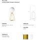 Veioze - Lampa de masa eleganta design minimalist Golden