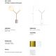 Veioze - Lampa de masa eleganta design minimalist Golden