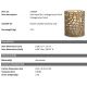 Parfumuri de camera, Idei cadouri, Obiecte decorative - Suport lumanare design LUX Dix S
