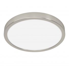 Plafoniere - Plafoniera LED dimabila design modern FUEVA 5 nichel mat, diametru 28,5cm, 3000K