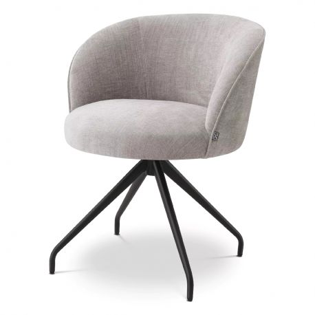 Scaune - Scaun pivotant design elegant LUX Masters, Sisley grey