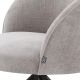 Scaune - Scaun pivotant design elegant LUX Masters, Sisley grey
