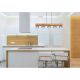 Pendule, Lustre suspendate - Lustra suspendata design modern Moitas negru, maro