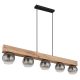 Pendule, Lustre suspendate - Lustra suspendata design modern Moitas negru, maro